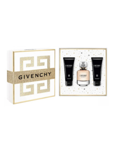 Givenchy L'Interdit Дамски комплект EDP Парфюм 80 ml Балсам за тяло 75 ml Душ гел 75 ml