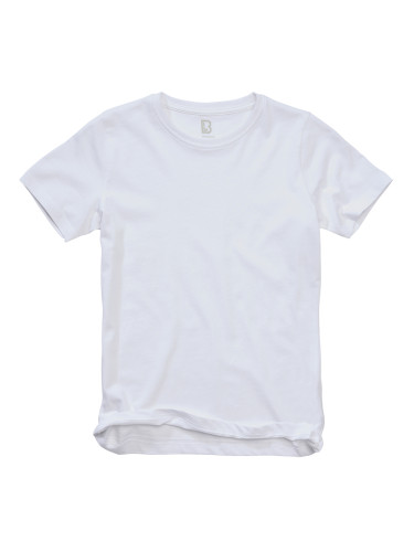 Детска изчистена тениска в бял цвят Brandit 