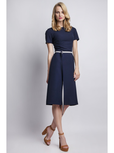 Lanti Woman's Dress Suk128 Navy Blue