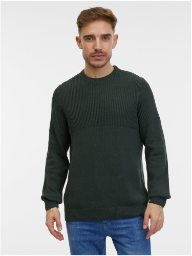 Dark green men's sweater ONLY & SONS Al - Men