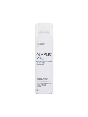 Olaplex Clean Volume Detox Dry Shampoo N°.4D Сух шампоан за жени 250 ml увреден флакон