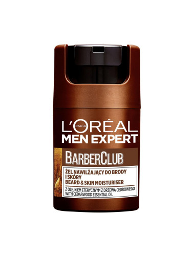 L'Oréal Paris Men Expert Barber Club Beard & Skin Moisturiser Балсам за брада за мъже 50 ml