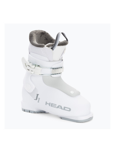 Детски ски обувки HEAD J1 бели/сиви