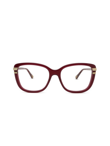 Chloé Ch0119O 004 17 54 - диоптрични очила, квадратна, дамски, червени