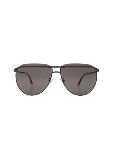 Balenciaga Bb0140S 001 62 - pilot слънчеви очила, мъжки, сиви, огледални