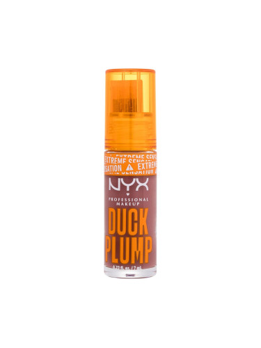 NYX Professional Makeup Duck Plump Блясък за устни за жени 7 ml Нюанс 08 Mauve Out Of My Way