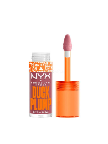 NYX Professional Makeup Duck Plump Блясък за устни за жени 6,8 ml Нюанс 10 Lilac On Lock
