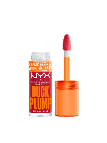 NYX Professional Makeup Duck Plump Блясък за устни за жени 6,8 ml Нюанс 19 Cherry Spice