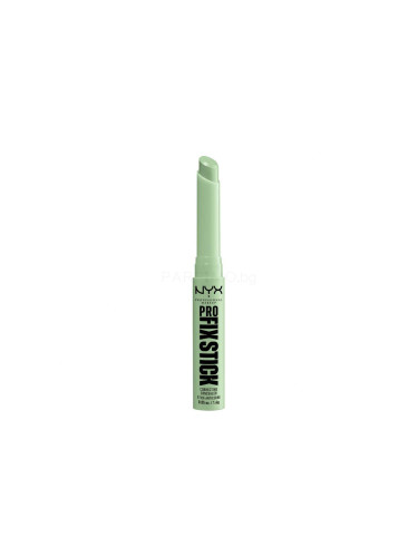 NYX Professional Makeup Pro Fix Stick Correcting Concealer Коректор за жени 1,6 g Нюанс 0.1 Green