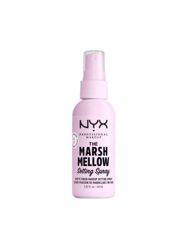 NYX Professional Makeup Marshmellow Setting Spray Фиксатор за грим за жени 60 ml