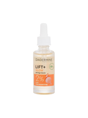 Diadermine Lift+ Glow Anti-Age Serum Серум за лице за жени 30 ml