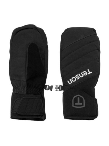 TENSON PHASE MITTEN Универсални скиорски ръкавици с оформен палец, черно, размер