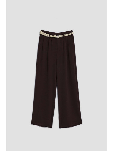 Marisse Women's Trousers L-Sp-4020 D.Oak