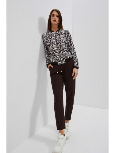 Marisse Women's Trousers L-Sp-4007 D.Oak