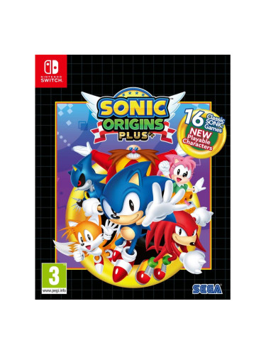 Игра за конзола Sonic Origins Plus - Limited Edition, за Nintendo Switch