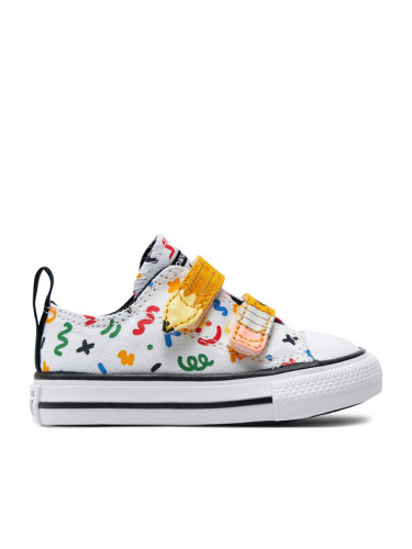 Converse Кецове Chuck Taylor All Star Easy-On Doodles A07219C Бял