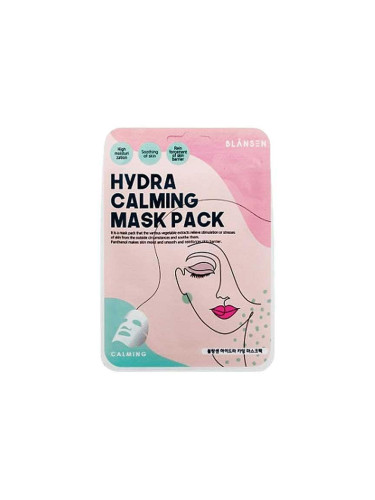 Интензивно хидратираща и успокояваща маска с алое и колаген Chamos Blansen Hydra Calming Mask Pack