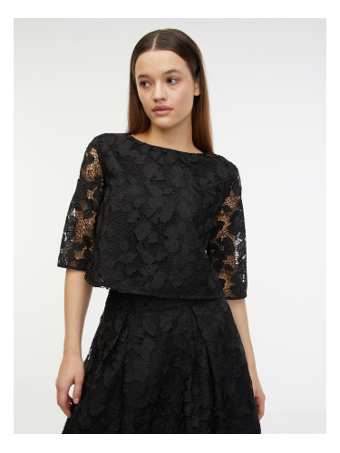 Orsay Black Women's Lace Blouse - Women's