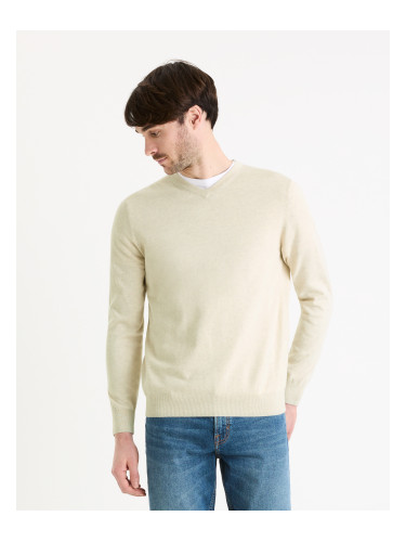Celio Cotton Sweater Decotonv - Mens