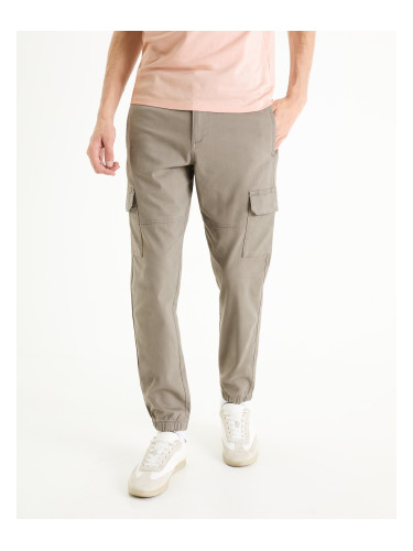 Celio Pants slim cargo Dolyte - Men