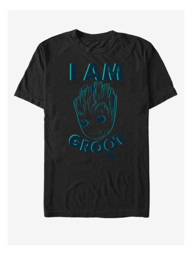 ZOOT.Fan Marvel I am Groot Strážci Galaxie T-shirt Cheren