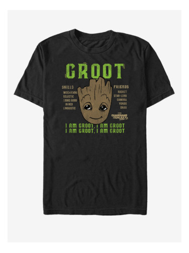ZOOT.Fan I Am Groot Strážci Galaxie vol. 2 Marvel T-shirt Cheren