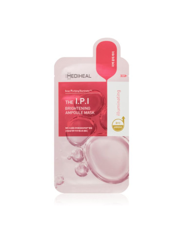 MEDIHEAL Ampoule Mask The I.P.I озаряваща платнена маска с подхранващ ефект 27 мл.