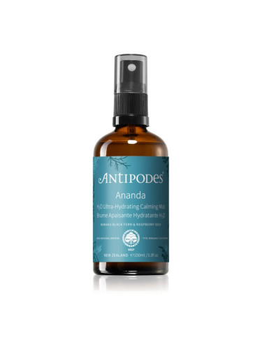 Antipodes Ananda H₂O Ultra-Hydrating Calming Mist антиоксидиращ тоник в спрей 100 мл.