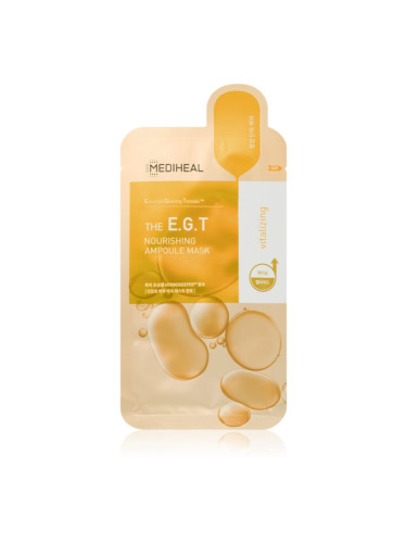 MEDIHEAL Ampoule Mask The E.G.T подхранваща платнена маска с успокояващ ефект 25 мл.