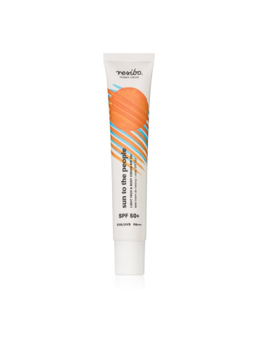 Resibo Sun to the People Light face and body cream SPF50 крем за лице и тяло SPF 50 50 мл.