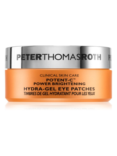 Peter Thomas Roth Potent-C Hydra-Gel Eye Patches гел-стелки за озаряване на лицето 60 бр.