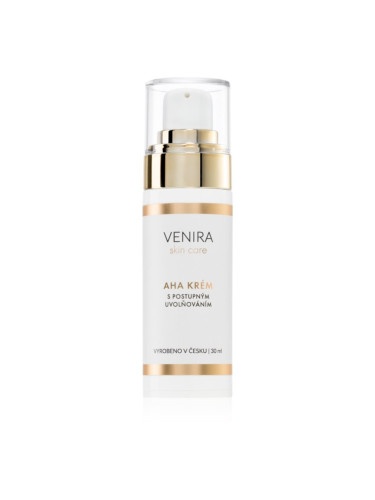 Venira Skin care AHA cream with gradual release крем за лице за всички типове кожа на лицето 30 мл.