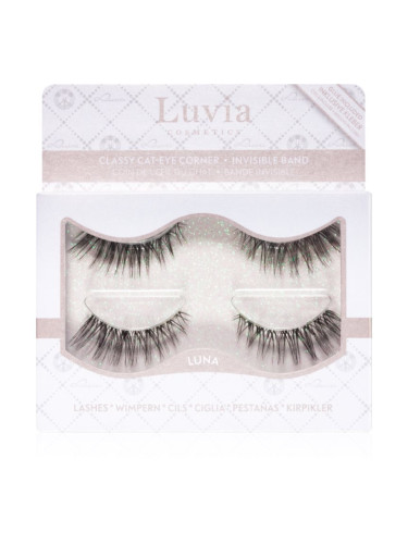 Luvia Cosmetics Vegan Lashes изкуствени мигли тип Luna 2x2 бр.