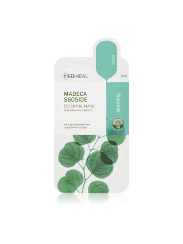 MEDIHEAL Essential Mask Madeca Ssoside платнена маска с успокояващ ефект 24 мл.