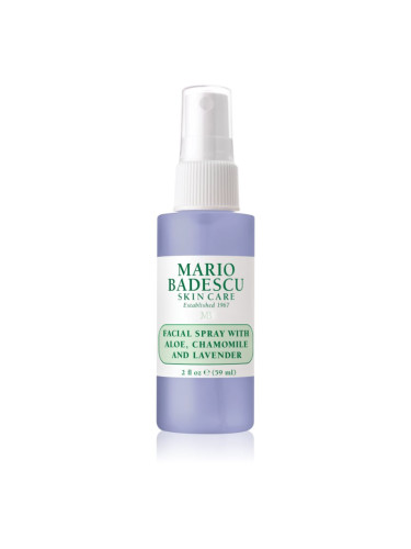 Mario Badescu Facial Spray with Aloe, Chamomile and Lavender мъгла за лице с успокояващ ефект 59 мл.