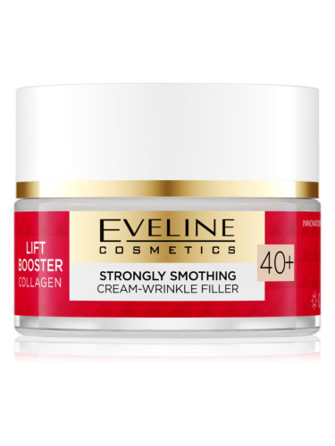 Eveline Cosmetics Lift Booster Collagen интензивен изглаждащ крем за бръчки 40+ 50 мл.