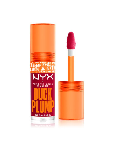 NYX Professional Makeup Duck Plump блясък за устни с увеличаващ ефект цвят 14 Hall Of Flame 6,8 мл.