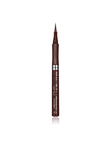 L’Oréal Paris Infaillible Grip 27H Precision Felt очна линия в писалка цвят Brown 1 мл.