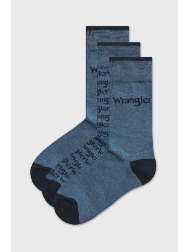 3PACK чорапи Wrangler Hanley по-дълги