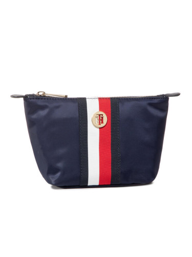 Tommy Hilfiger Несесер Poppy Make Up Bag Corp AW0AW08371 Тъмносин