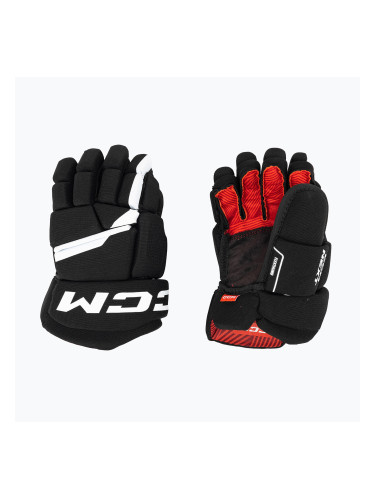 Детски ръкавици за хокей CCM Next JR черни/бели