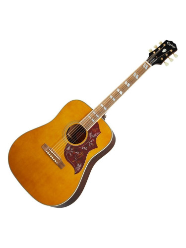 Epiphone Masterbilt Hummingbird Aged Natural Antique Електро-акустична китара Дреднаут