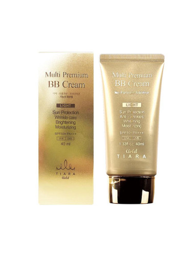 BB крем за сияйна кожа с SPF50+ Multi Premium GOLD LINE Tiara Gold