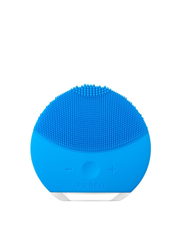 Foreo LUNA™ Mini 2 T-Sonic Facial Cleansing Device Почистваща четка за жени 1 бр Нюанс Aquamarine увредена кутия