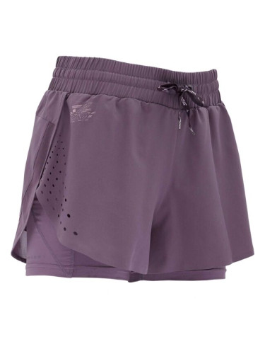 SILVINI LAGIANA 2v1 Дамски  къси шорти, лилаво, размер