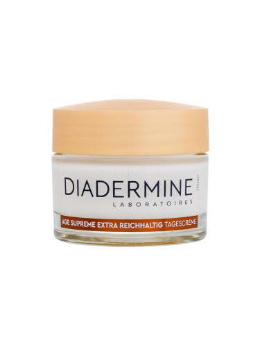 Diadermine Age Supreme Extra Rich Nourishing Day Cream Дневен крем за лице за жени 50 ml увредена кутия