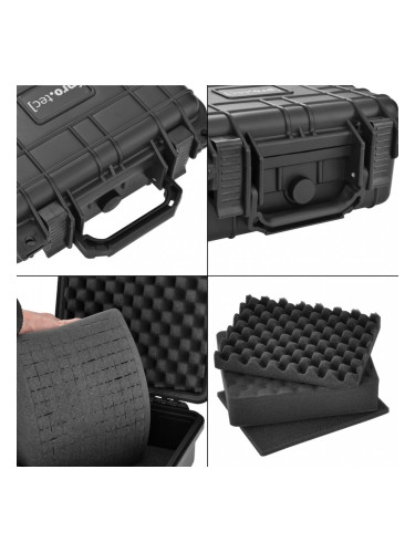 Защитна чанта/ куфър 27 x 24,6 x 12,4 cm, Черна