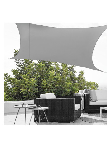 Сенник  Правоъгълник,  3x4 m, Светлосив