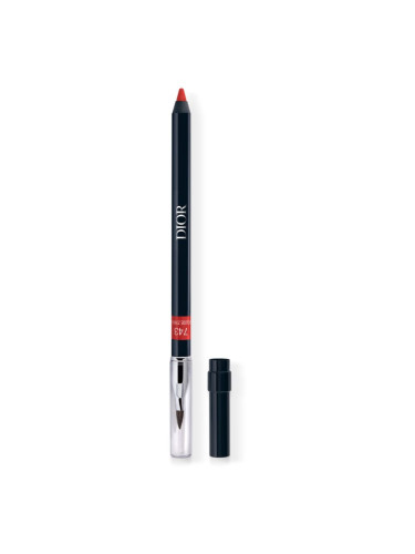 DIOR Rouge Dior Contour дълготраен молив за устни цвят 743 Rouge Zinnia 1,2 гр.