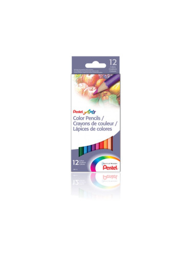 Цветни моливи Pentel Arts 12 цвята